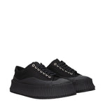 Jil Sander Black Fabric Chunky Sneakers JI-8547352805641-EU36/US6