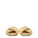 Jil Sander Beige Horsehair Slippers Sandals JI-8547352871177-EU36/US6