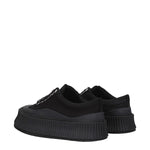 Jil Sander Black Fabric Chunky Sneakers JI-8547352805641-EU36/US6
