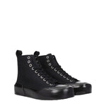 Jil Sander Black Fabric High Tops JI-8547355066633-EU36/US6