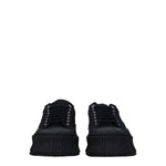 Jil Sander Black Fabric Platform Sneakers JI-8547414442249-EU45/US12