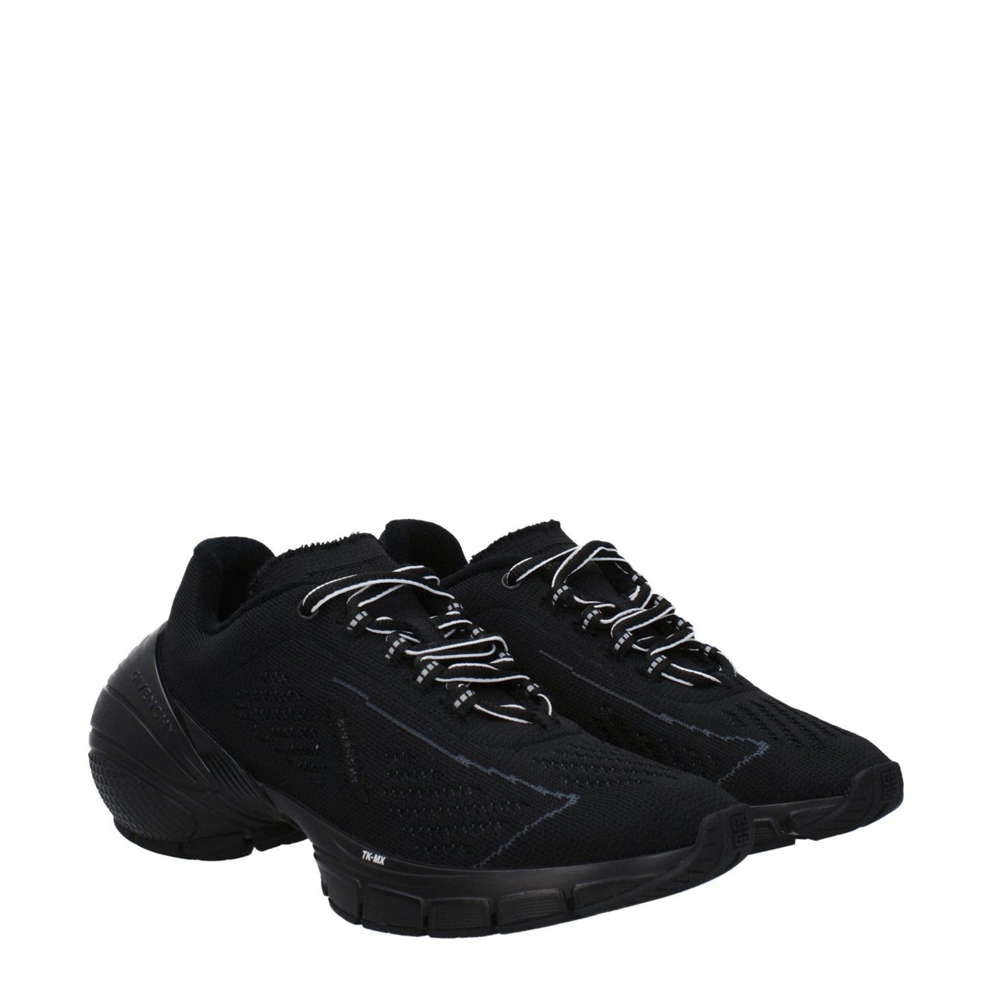 Givenchy Black Fabric Athletic Sneakers GI-8547432071433-EU40/US7