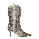 Paris Texas Beige Leather Ankle Boots PA-8547451142409-EU36/US6