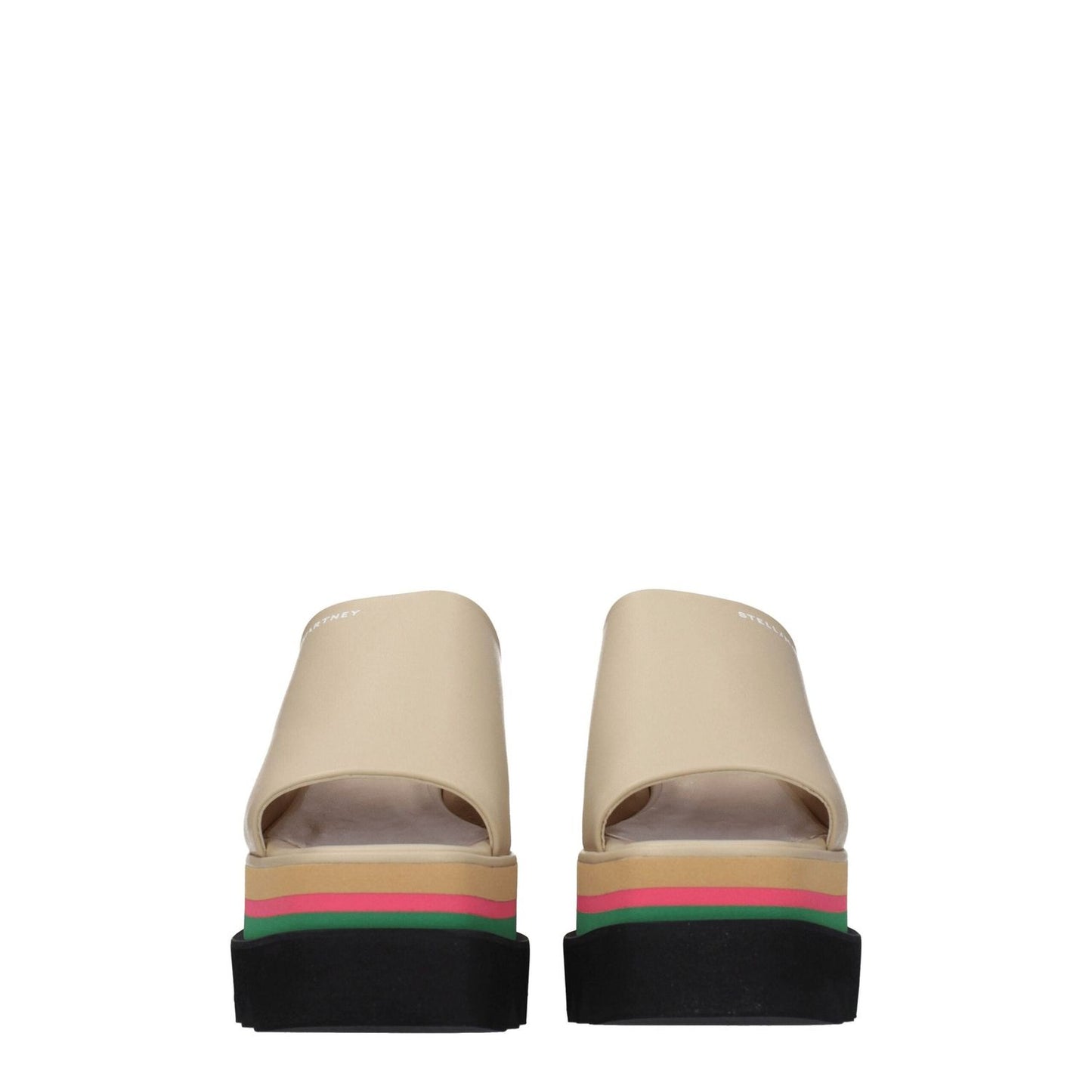 Stella McCartney Beige Leather Slippers Sandals ST-8547462381833-EU37.5/US7.5