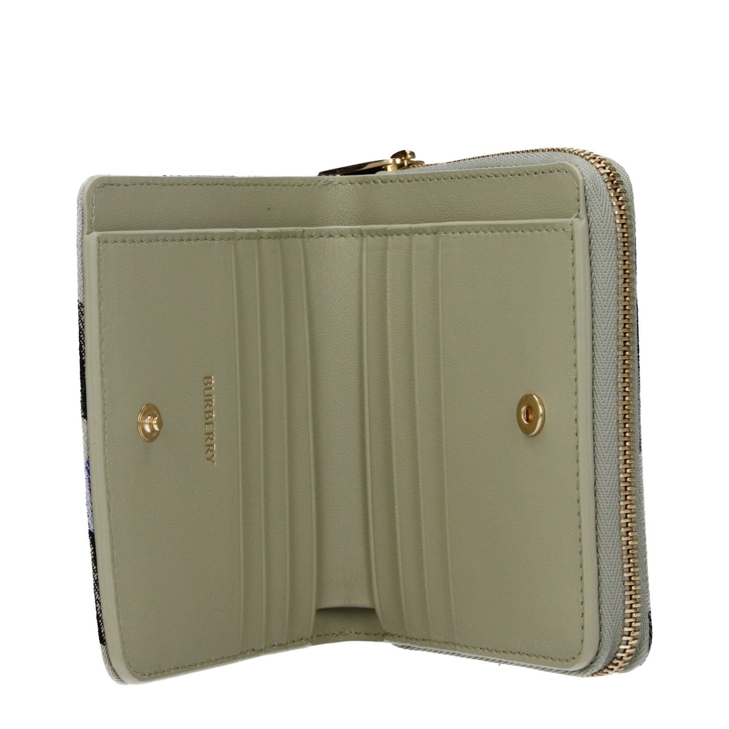 Burberry Beige Fabric Wallets