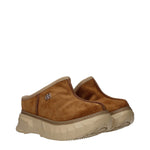 Givenchy Brown Leather Slippers Sandals GI-9482779885833-EU35/US5