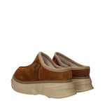 Givenchy Brown Leather Slippers Sandals GI-9482779885833-EU35/US5