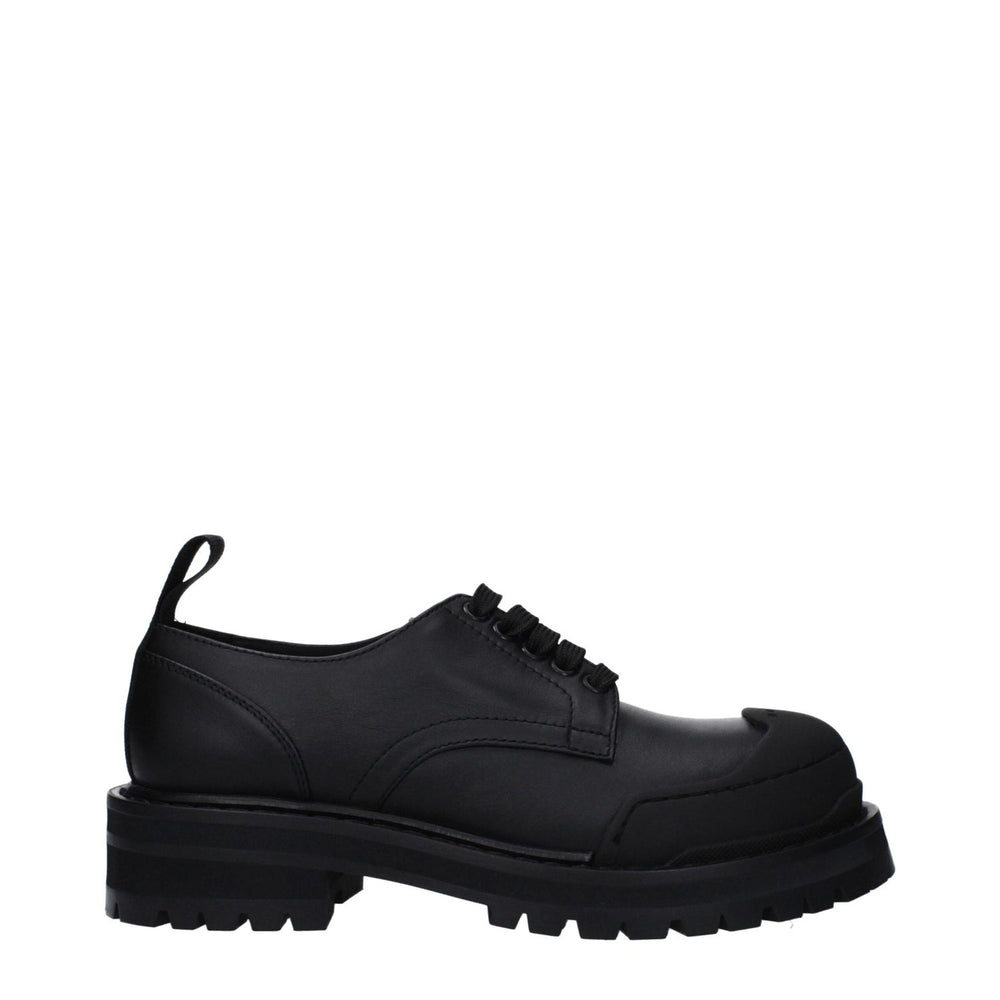 Marni Black Leather Oxfords And Derbies MA-9490999148809-EU36/US6