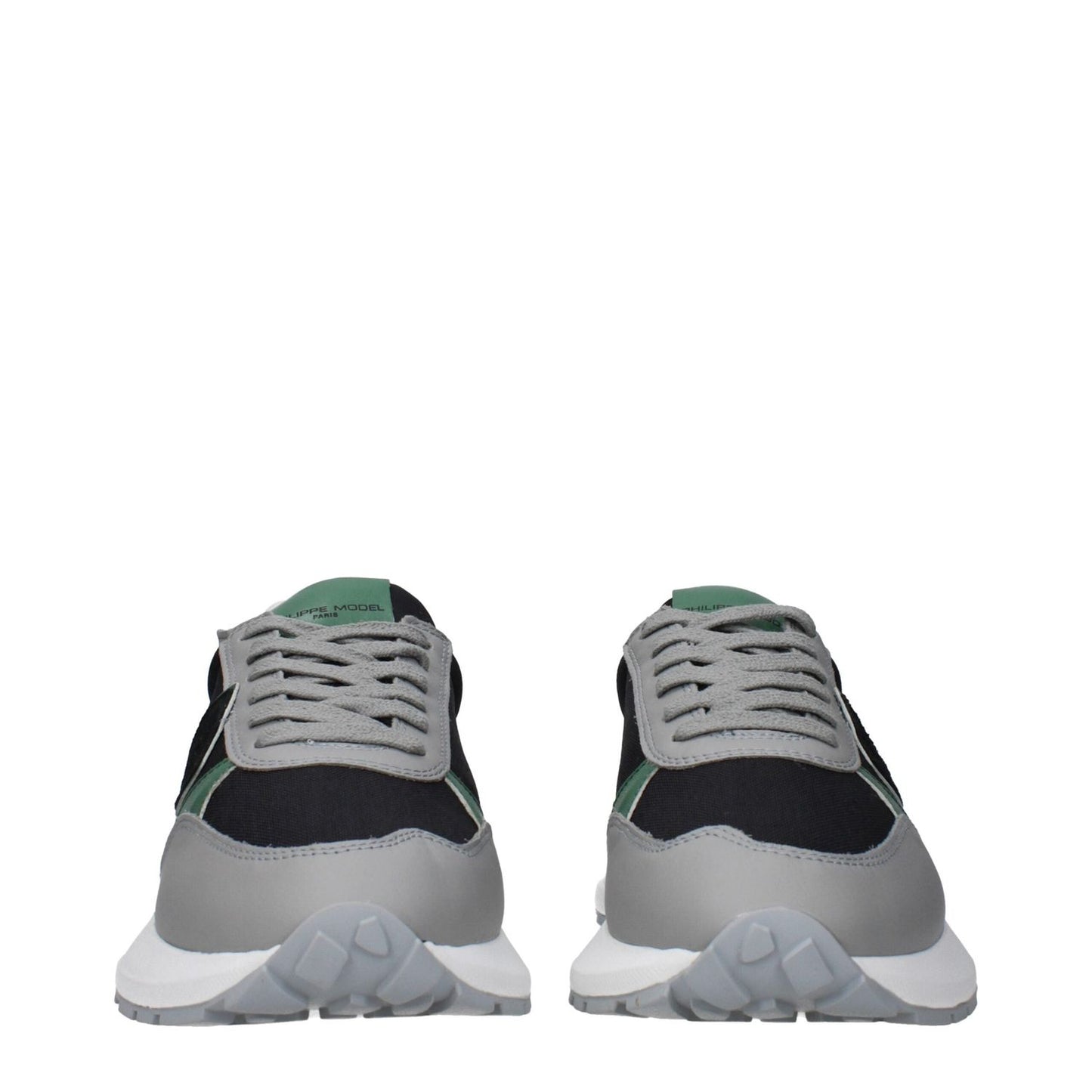 Philippe Model Black Fabric Athletic Sneakers PH-15089971396873-EU40/US7