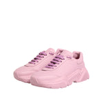 Dolce & Gabbana Pink Leather Daymaster Low Top Sneakers Shoes MV7784-41