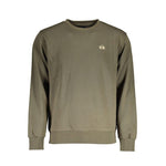 La Martina Green Cotton Sweater