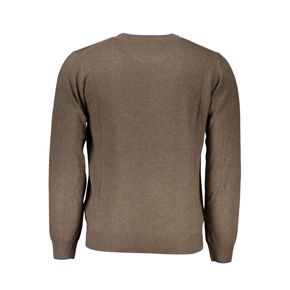 Harmont & Blaine Brown Fabric Sweater HA-23583-XL