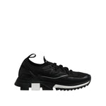 Dolce & Gabbana Black SORRENTO Lace Up Men Sneakers Shoes MV7849-44.5
