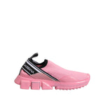 Dolce & Gabbana Pink Sorrento Low Top Women Sneakers Shoes LA12781-36.5