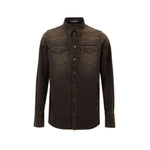 Dolce & Gabbana Brown Cotton Denim DO-9660664-IT40 | M