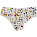 Dolce & Gabbana Underwear Sailor Print Silk Bottoms