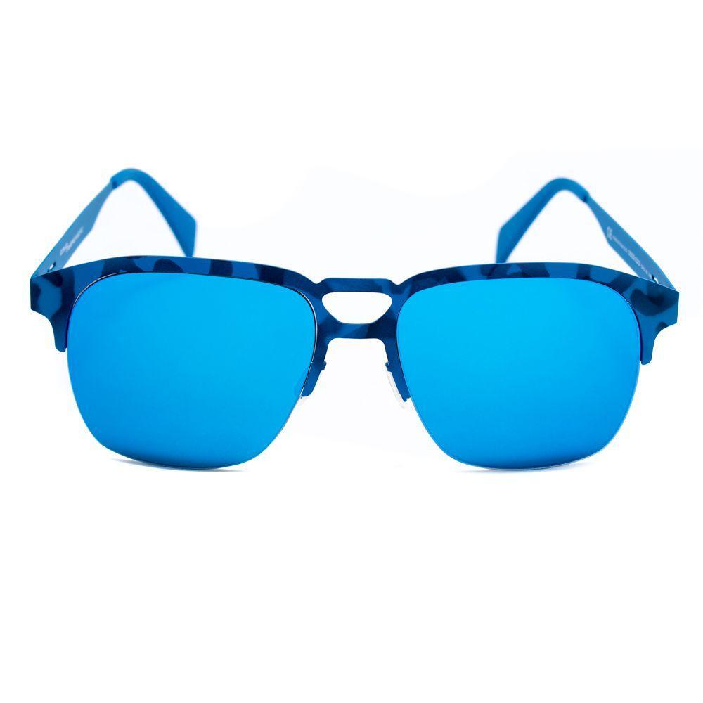 Italia Independent Blue Metal Sunglasses