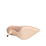 Dolce & Gabbana Beige Patent Leather Stiletto Heel Pump Shoes LA12826-35.5