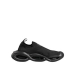 Dolce & Gabbana Black Slip On Wave Low Top Men Sneaker Shoes MV7329-43