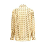 Valentino Silk crepe de chine Shirt VA-7B3AB7Q29G5R0R-IT46|XL