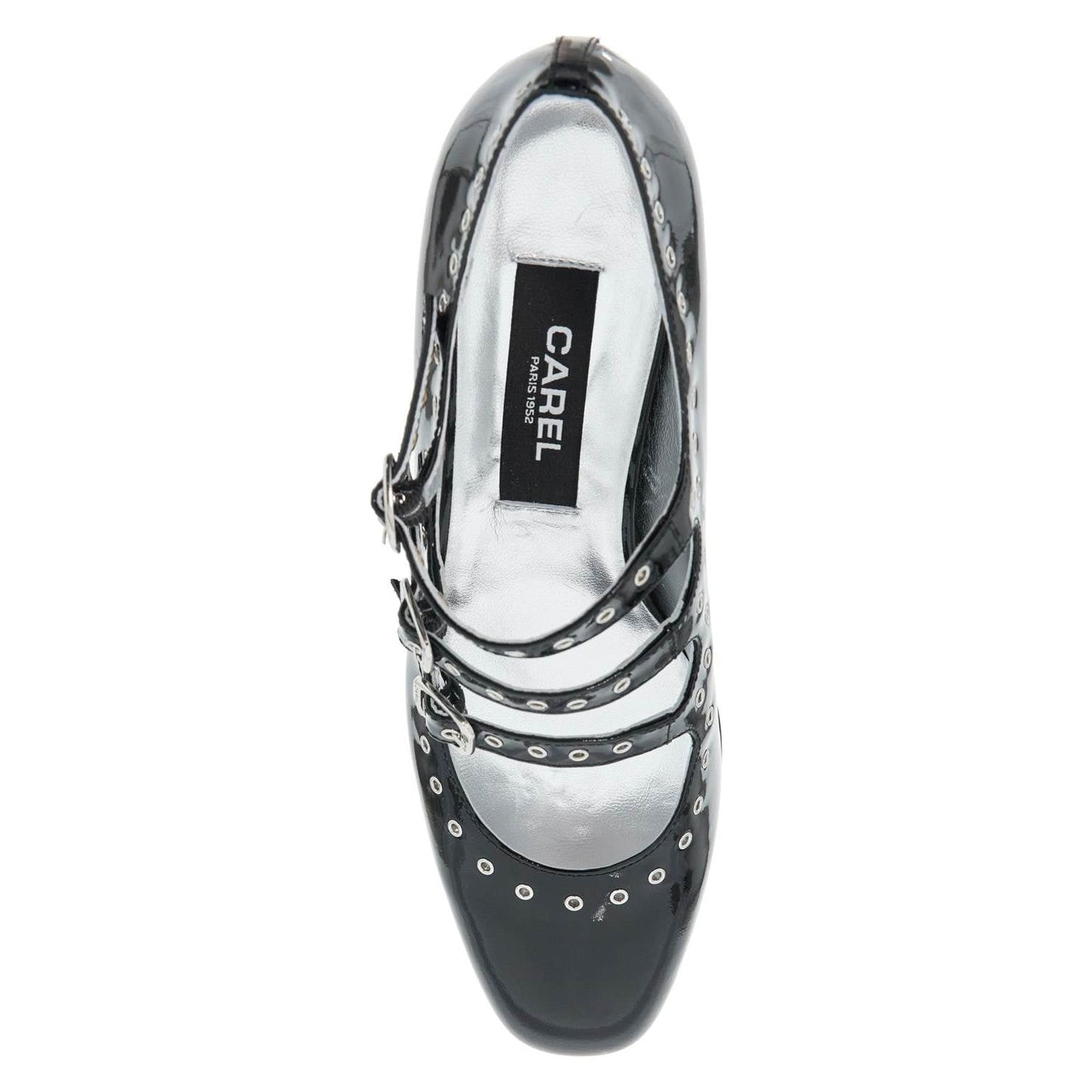 Carel 'mary jane camden with eyelets Pumps Carel Light Gray