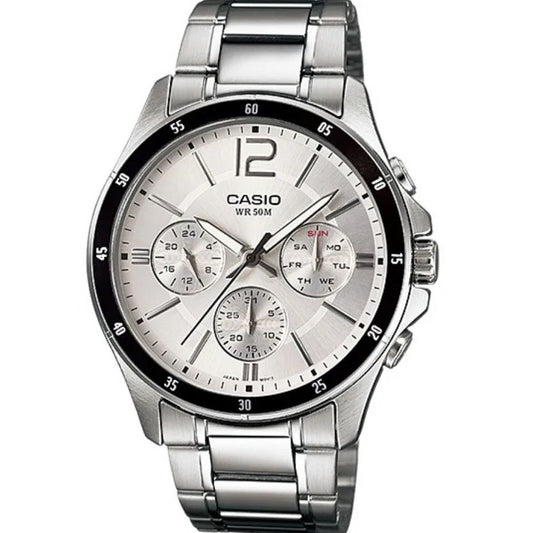CASIO COLLECTION Mod. MULTIFUNCTION CALENDAR - SILVER WATCHES