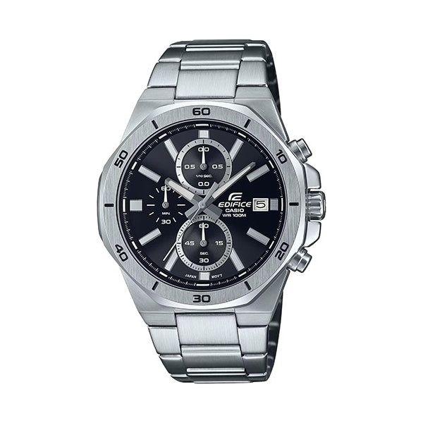 CASIO EDIFICE Mod. STANDARD CHRONOGRAPH LIGHT BLACK DIAL WATCHES