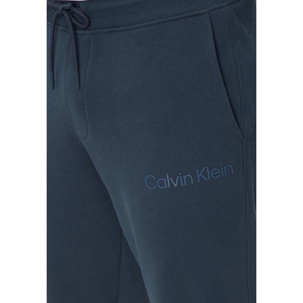 Calvin Klein Jeans Blue Cotton Joggers (Workout Pants)