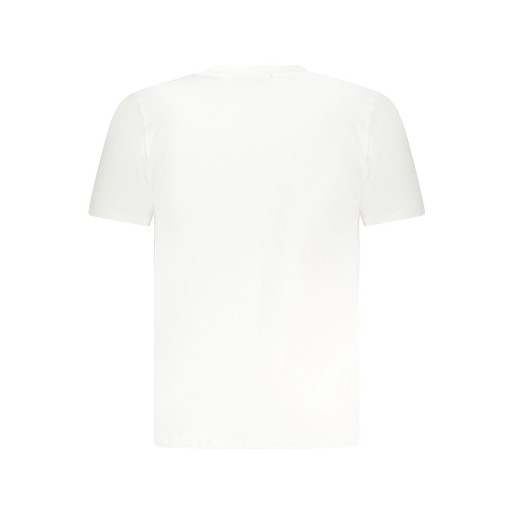 Cavalli Class White Cotton T-Shirt back view