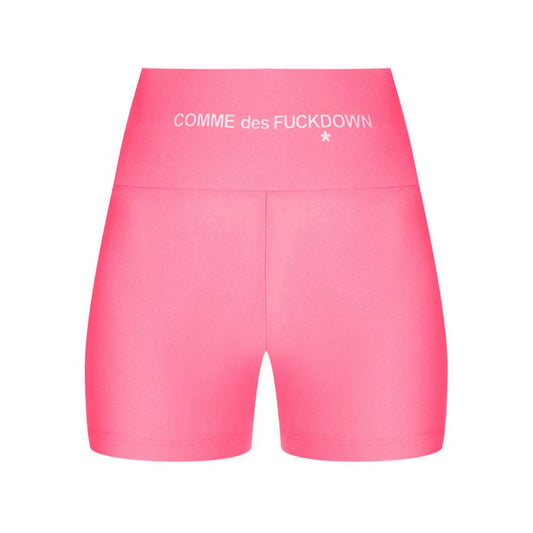 Comme Des Fuckdown Pink Polyester Short