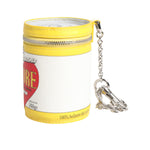 Dolce & Gabbana Amore Leather Multicolor Bag Charm Coin Case Keychain Keyring