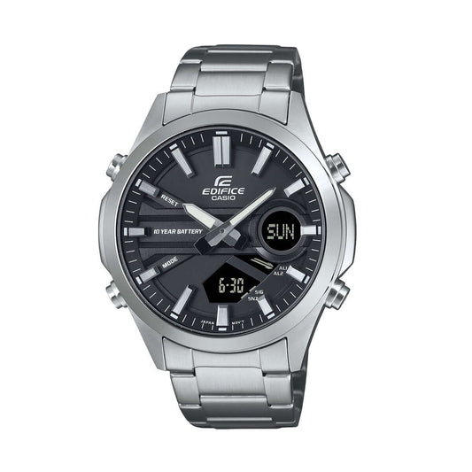 CASIO EDIFICE Mod. CLASSIC ANA-DIGIT - 10 YEAR BATTERY WATCHES