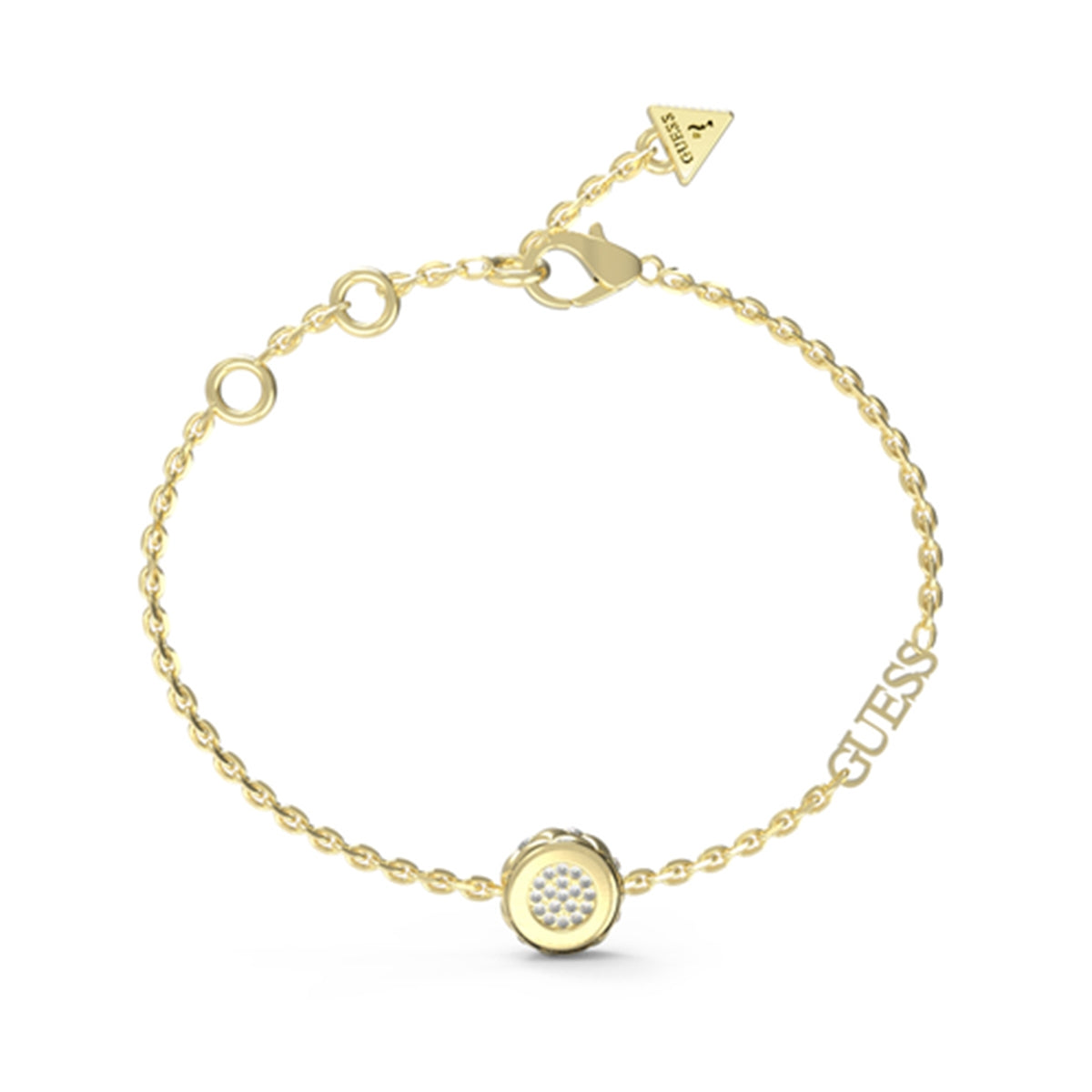 GUESS JEWELS JEWELRY Mod. JUBB04594JWYGS gold bracelet with charm
