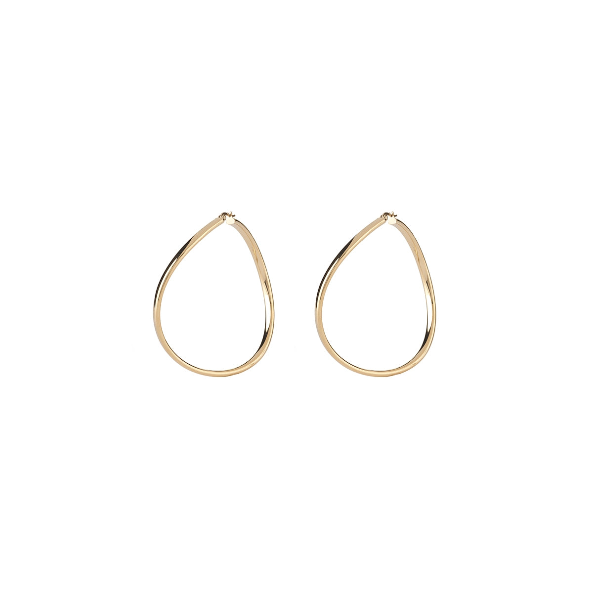 GUESS JEWELS JEWELRY Mod. JUBE04196JWYGT-U gold hoop earrings