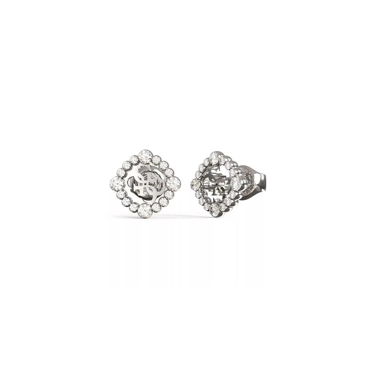 GUESS JEWELS JEWELRY Mod. JUBE04645JWRHT-U diamond-studded earrings