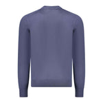 Hugo Boss Blue Wool Men Sweater
