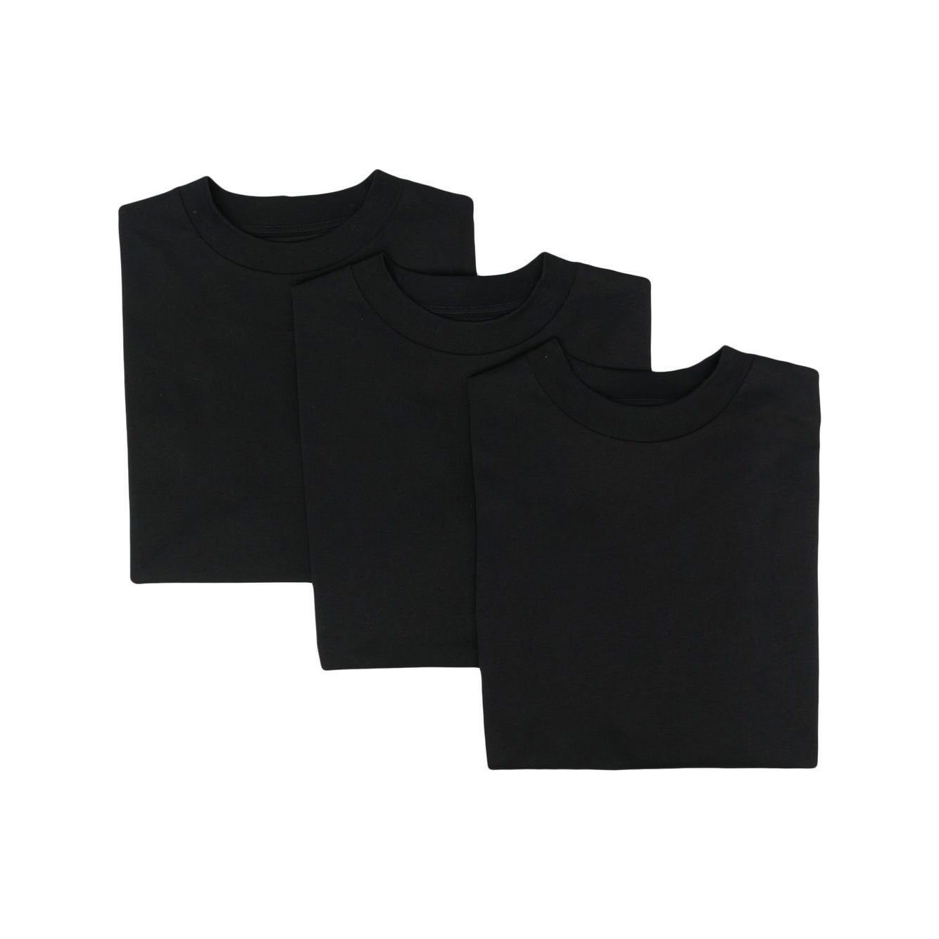 JIL SANDER PLUS T-shirts and Polos Black Topwear