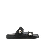 Jimmy Choo Fayence Sandal Low leather sandals with pearls Sandals