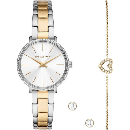 MICHAEL KORS Mod. PYPER Special Pack + Bracelet + Earrings WATCHES