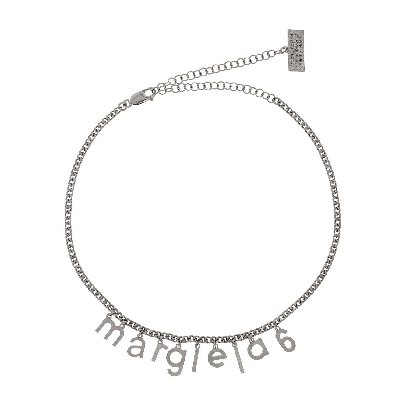 MM6 Maison Margiela logo-lettering necklace Jewellery