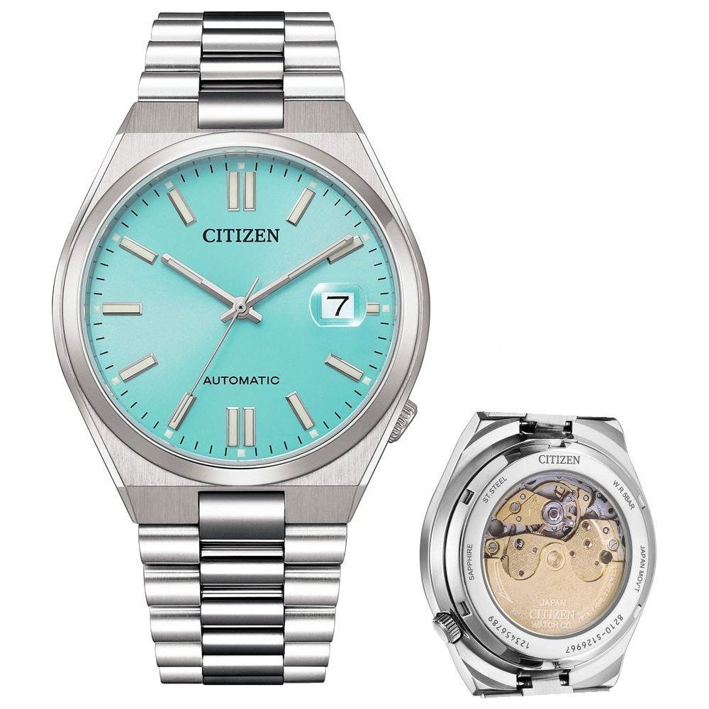 CITIZEN Mod. TSUYOSA Automatic - AQUA GREEN WATCHES CITIZEN Gray