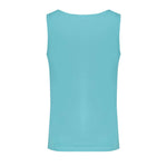 Norway 1963 Blue Cotton Men's Tank Top