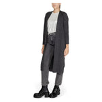 Only Gray Marabou Cardigan ON-15171100138-IT38|XS
