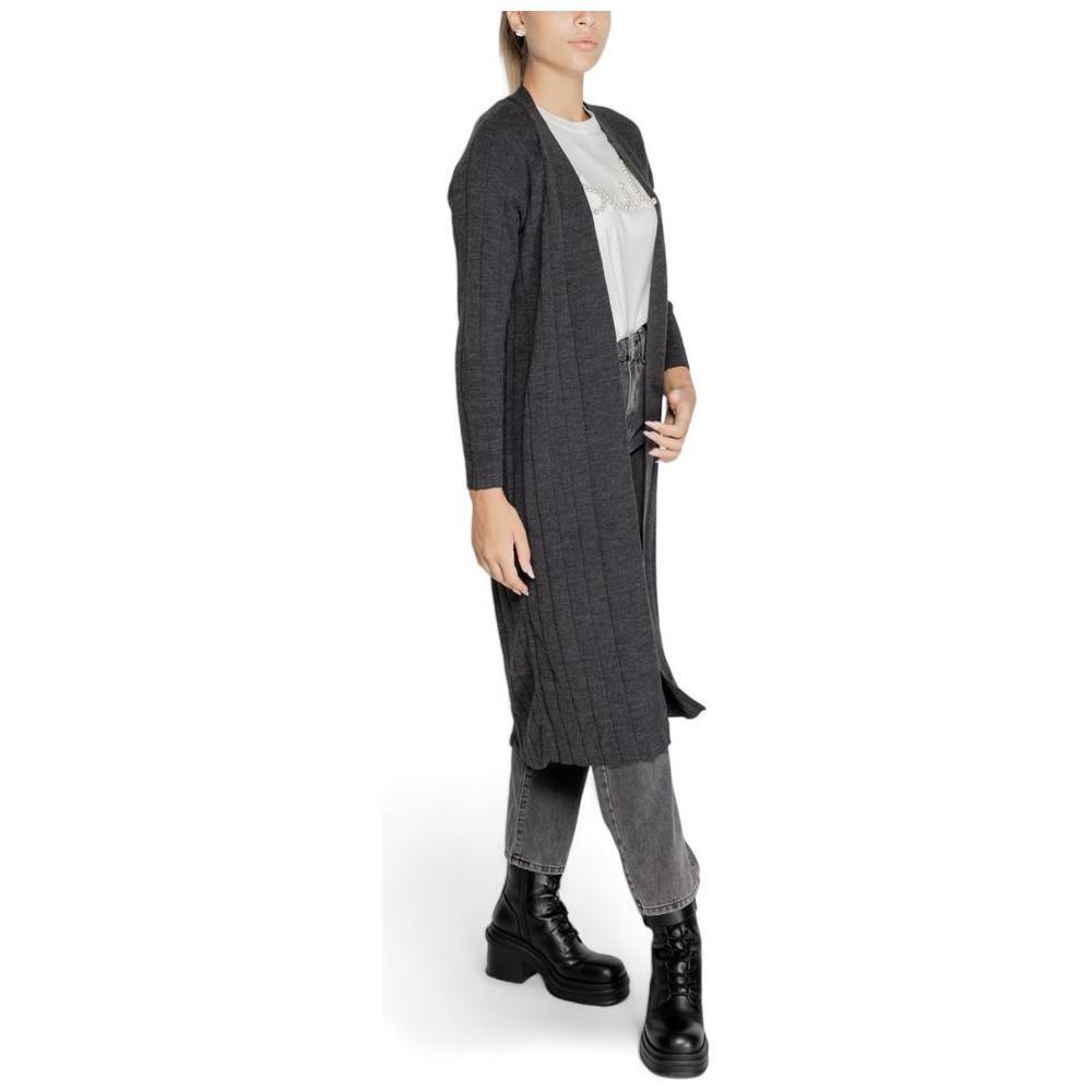 Only Gray Marabou Cardigan ON-15171100138-IT38|XS