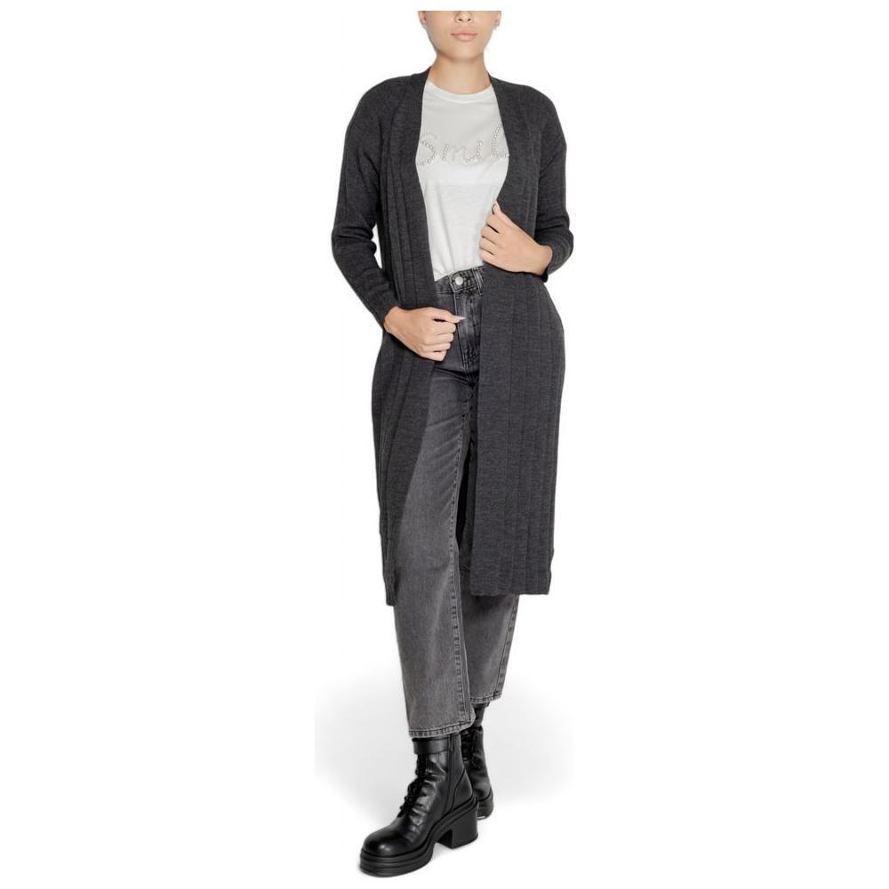 Only Gray Marabou Cardigan ON-15171100138-IT38|XS