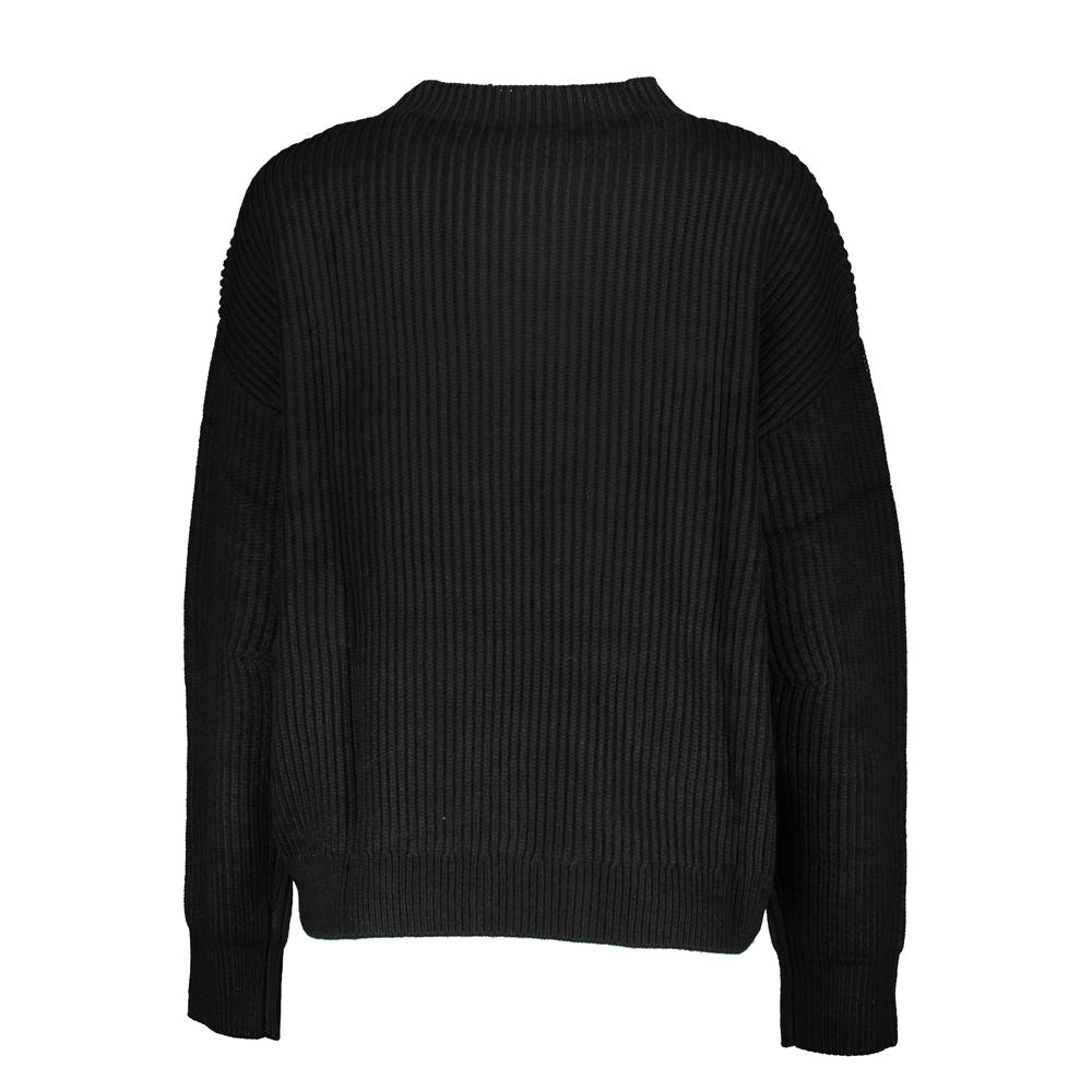 Patrizia Pepe Black Fabric Sweater