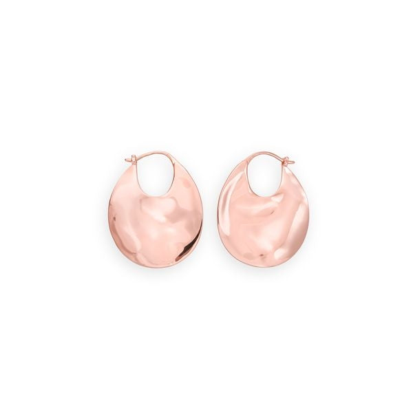 ROSEFIELD JEWELS JEWELRY Mod. JTXHR-J091 rose gold hoop earrings