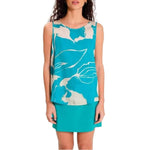 Rinascimento Turquoise Polyester Blouse
