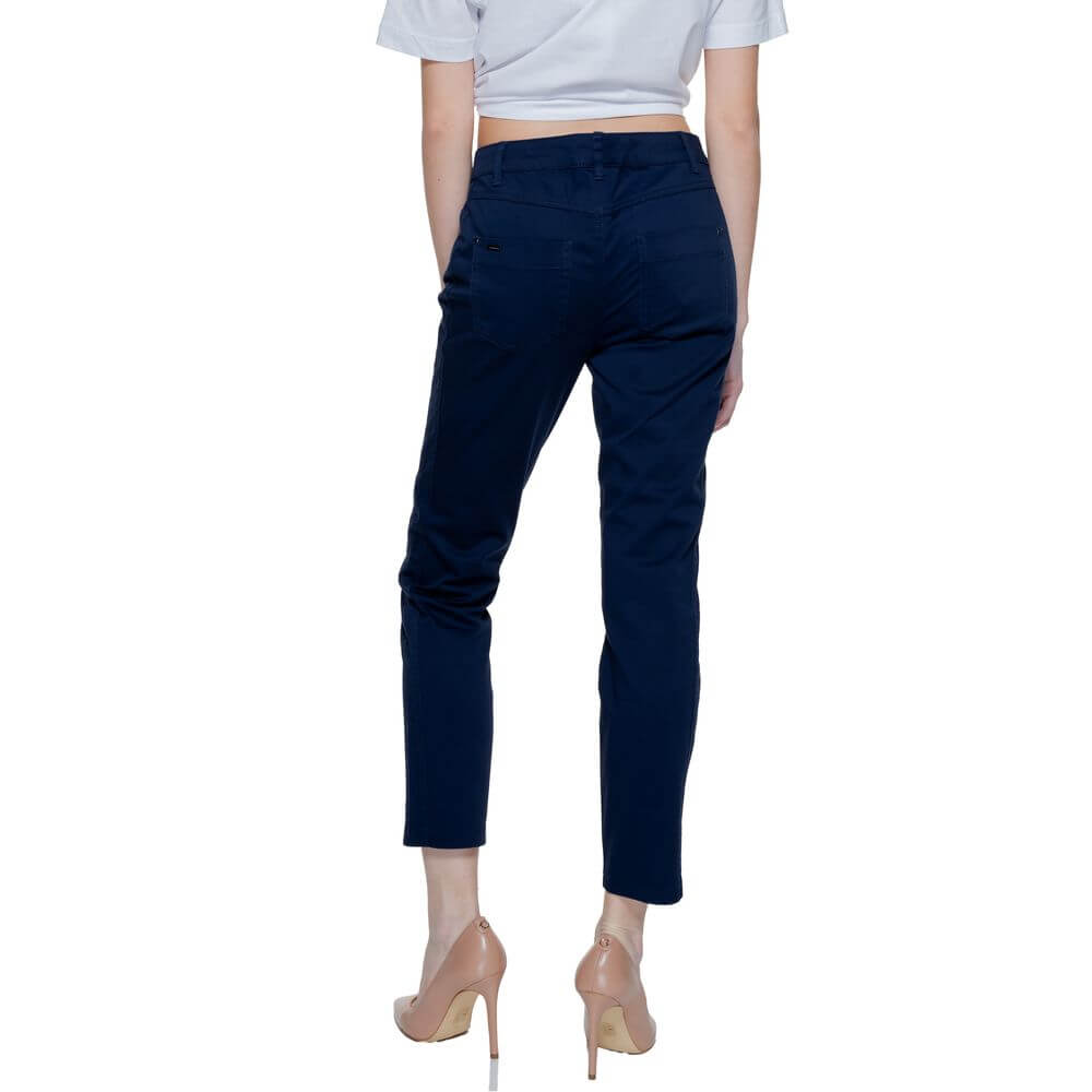 Street One Blue Cotton Pant