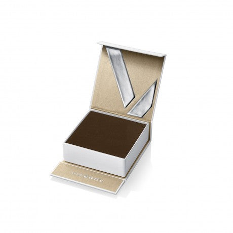 VICEROY JEWELS Mod. 4126C000-68 official packaging box for Lady Necklace, open to reveal inner compartments and elegant silver details.